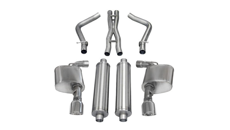 Load image into Gallery viewer, Corsa 2012-2013 Dodge Charger SRT-8 6.4L V8 Polished Sport Cat-Back Exhaust
