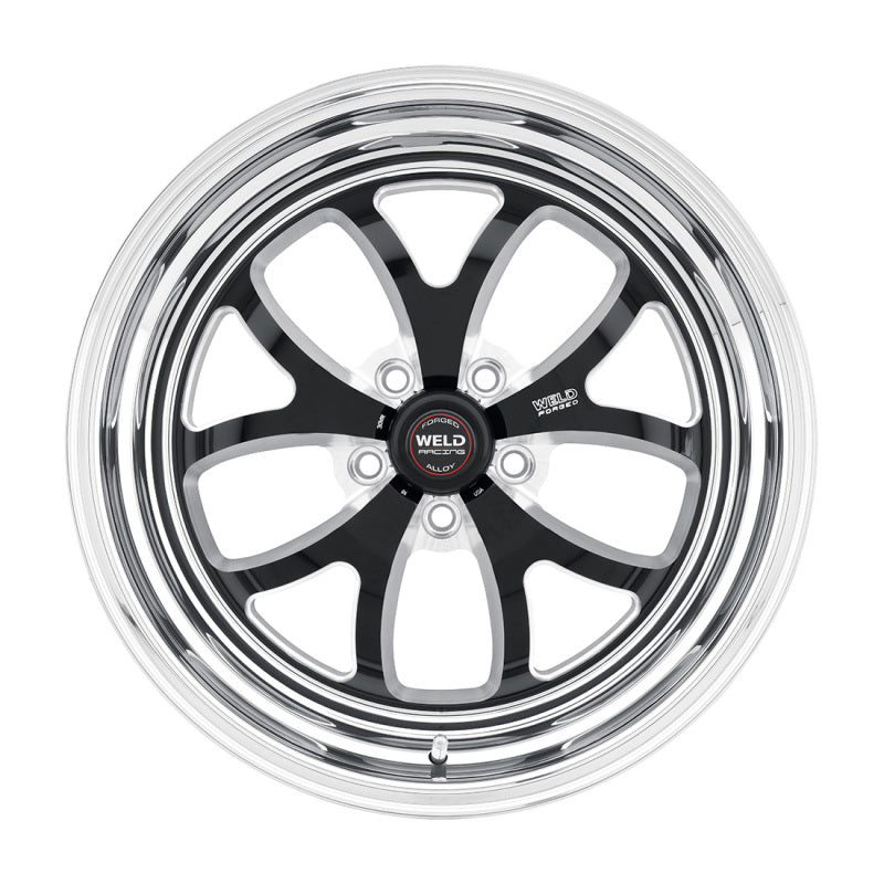 Load image into Gallery viewer, Weld S76 15x14.33 / 5x4.75 BP / 3.5in. BS Black Wheel (Medium Pad) - Non-Beadlock
