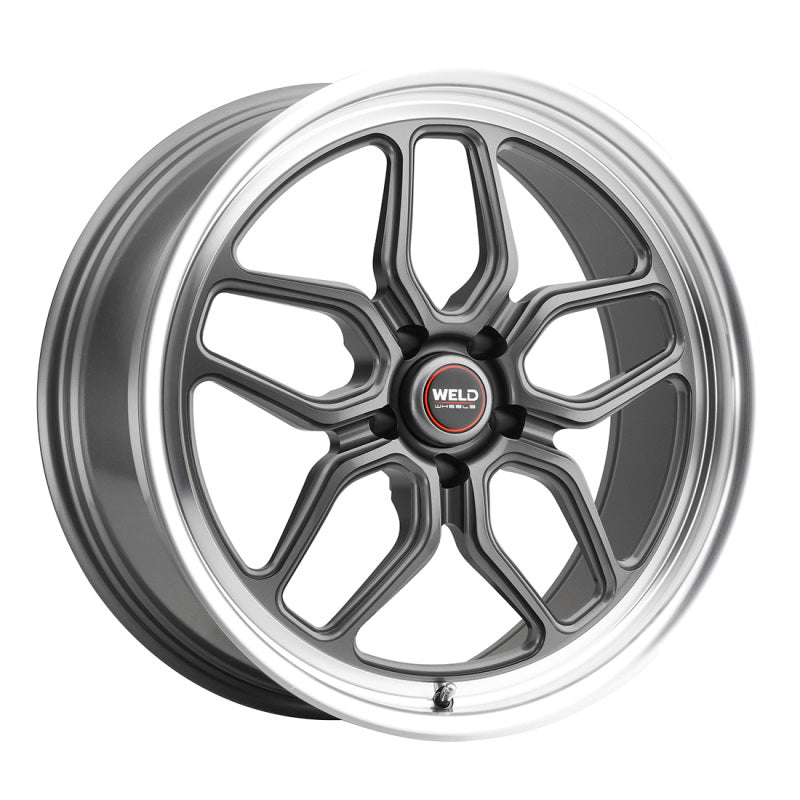 Load image into Gallery viewer, Weld S108 20X10.5 Laguna 5X114.3 ET50 BS7.75 Gloss Gun Diamond Lip 72.56
