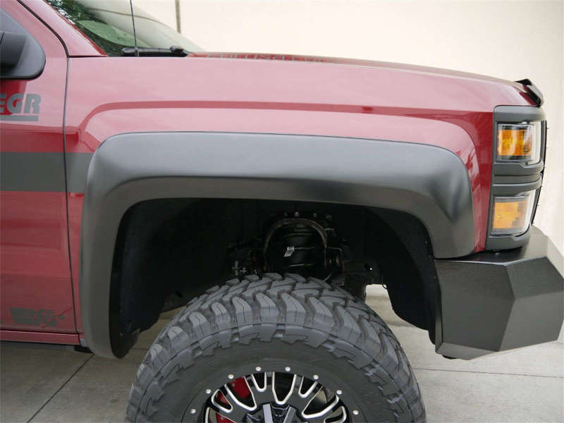 Load image into Gallery viewer, EGR 14+ Chev Silverado 5.8ft Bed Rugged Look Fender Flares - Set
