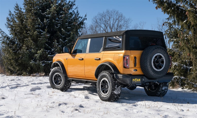 Load image into Gallery viewer, N-Fab 21-22 Ford Bronco 2 Door Predator PRO Step System - Wheel 2 Wheel - Tex. Black
