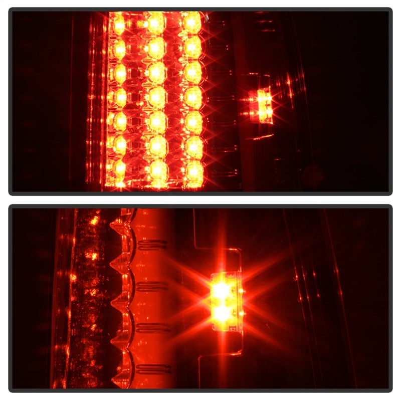 Load image into Gallery viewer, Spyder Ford F150 Styleside 97-03/F250 Version 2 LED Tail Lights Red Clear ALT-YD-FF15097-LED-G2-RC
