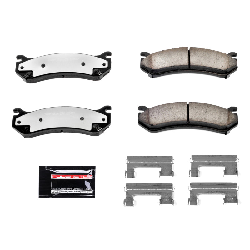 Load image into Gallery viewer, Power Stop 02-06 Cadillac Escalade Front or Rear Z36 Truck &amp; Tow Brake Pads w/Hardware
