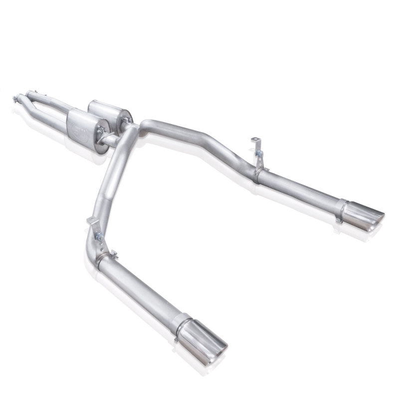 Load image into Gallery viewer, Stainless Works Chevy Silverado/GMC Sierra 2007-16 5.3L/6.2L Exhaust Under Bumper Exit
