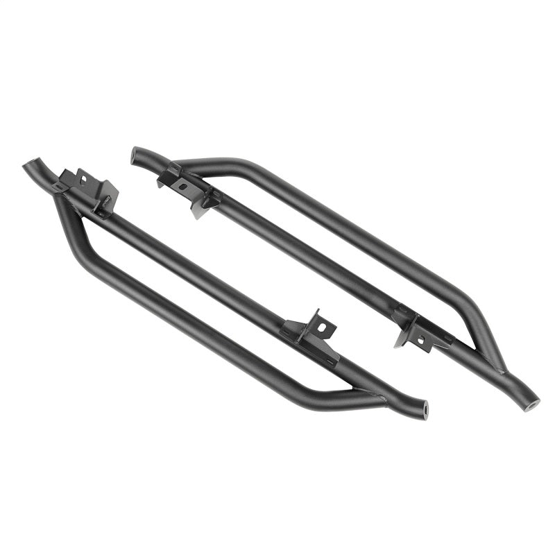Load image into Gallery viewer, Rugged Ridge RRC Rocker Guards 18-20 Jeep Wrangler JL 2 Door

