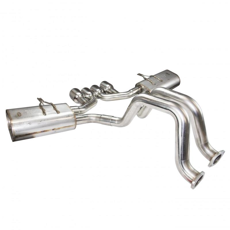 Load image into Gallery viewer, Kooks 97-04 Chevy Corvette Full 3in Axleback w/Pol Tips Requires 3in X-Pipe
