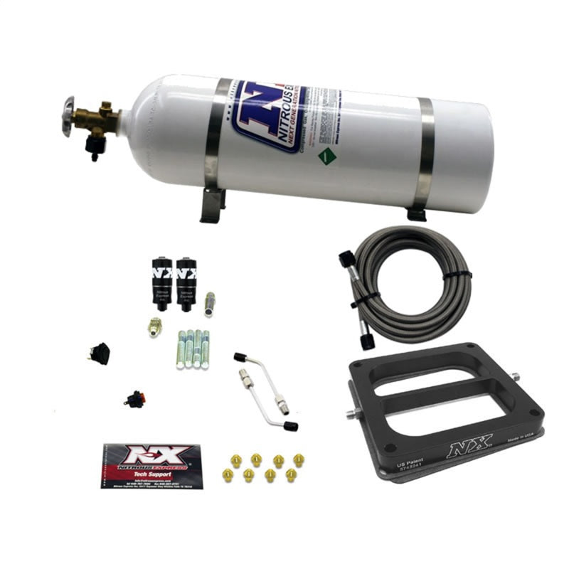 Load image into Gallery viewer, Nitrous Express Dominator Hitman Nitrous Kit (100-200HP) w/15lb Bottle
