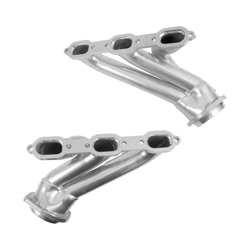 Load image into Gallery viewer, BBK 06-10 Dodge Charger / Chrysler 300 3.5L V6 1-5/8 Shorty Tuned Length Headers - Silver Ceramic
