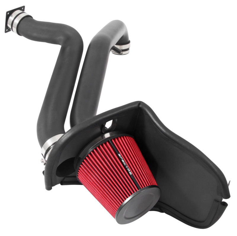 Load image into Gallery viewer, Spectre 97-06 Jeep Wrangler L6-4.0L F/I Air Intake Kit - Tex. Black w/Red Filter
