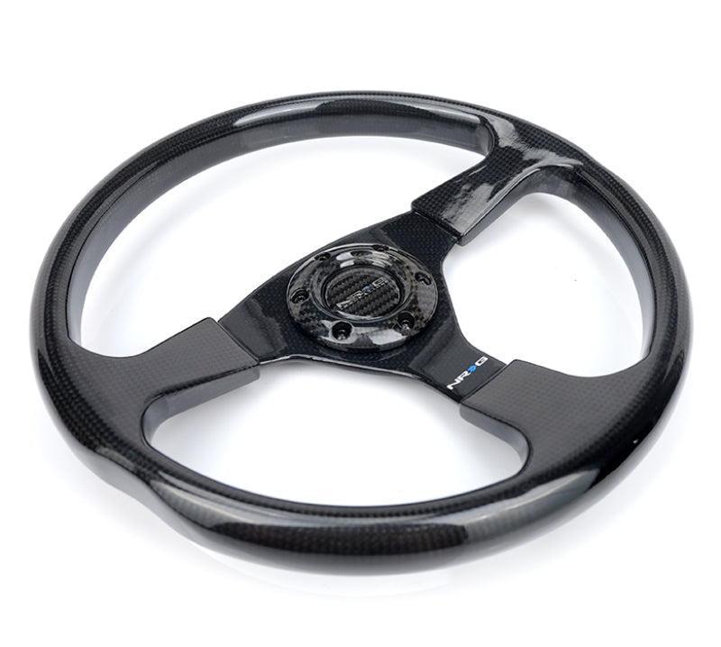 Load image into Gallery viewer, NRG Carbon Fiber Steering Wheel 350mm
