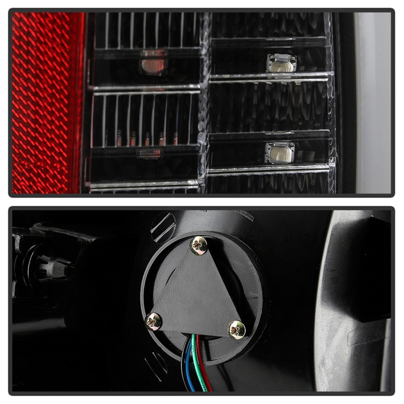 Load image into Gallery viewer, Spyder Dodge Ram 2013-2014 Light Bar LED Tail Lights - All Black ALT-YD-DRAM13V2-LED-BKV2
