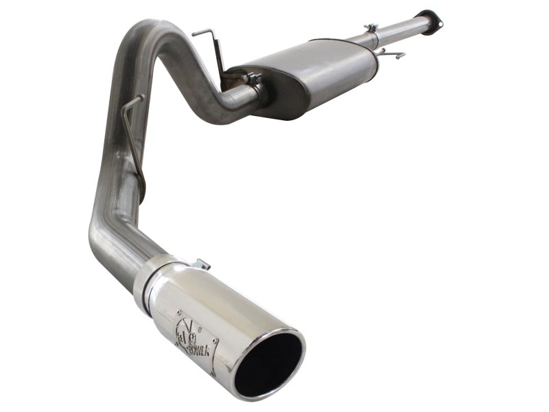 Load image into Gallery viewer, aFe MACHForce XP Exhausts Cat-Back SS 409 EXH Polished CB Ford F-150 11-12 V6-3.5L (tt)
