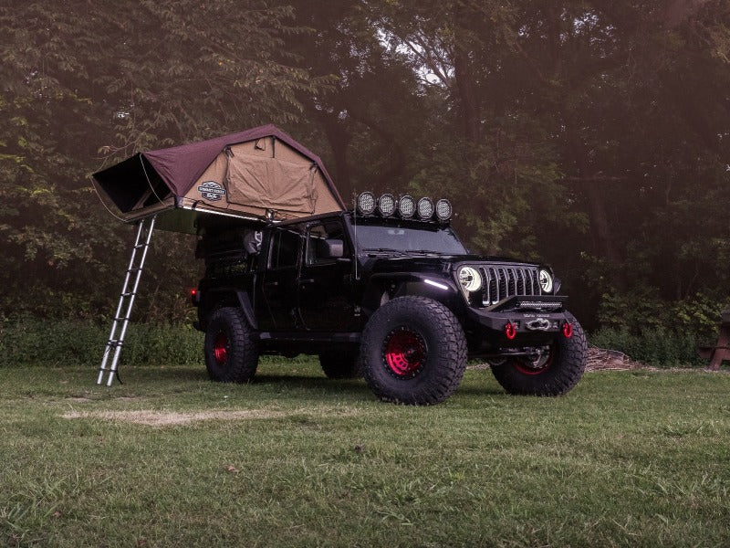 Load image into Gallery viewer, Road Armor Universal 5ft Bed TRECK Adj Bed Rack - Tex Blk (w/o Brackets)
