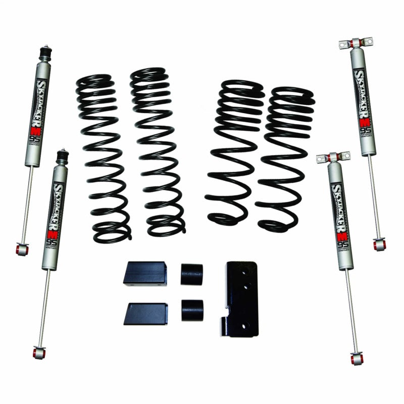 Load image into Gallery viewer, Skyjacker 2007-2018 Jeep Wrangler JK 2 Door 4WD Long Travel 2in-2.5in Lift Kit w/M95 Monotube Shocks
