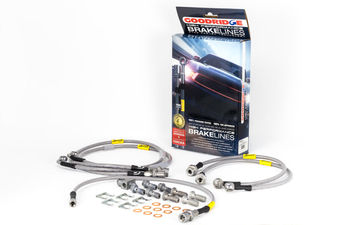 Goodridge 01-03 Chevrolet Silverado / 01-03 GMC Sierra SS Brake Lines