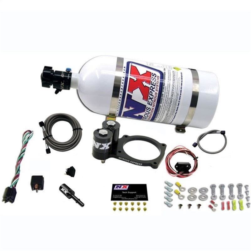 Load image into Gallery viewer, Nitrous Express Dodge Hellcat/Demon Nitrous Plate Kit w/10lb Bottle
