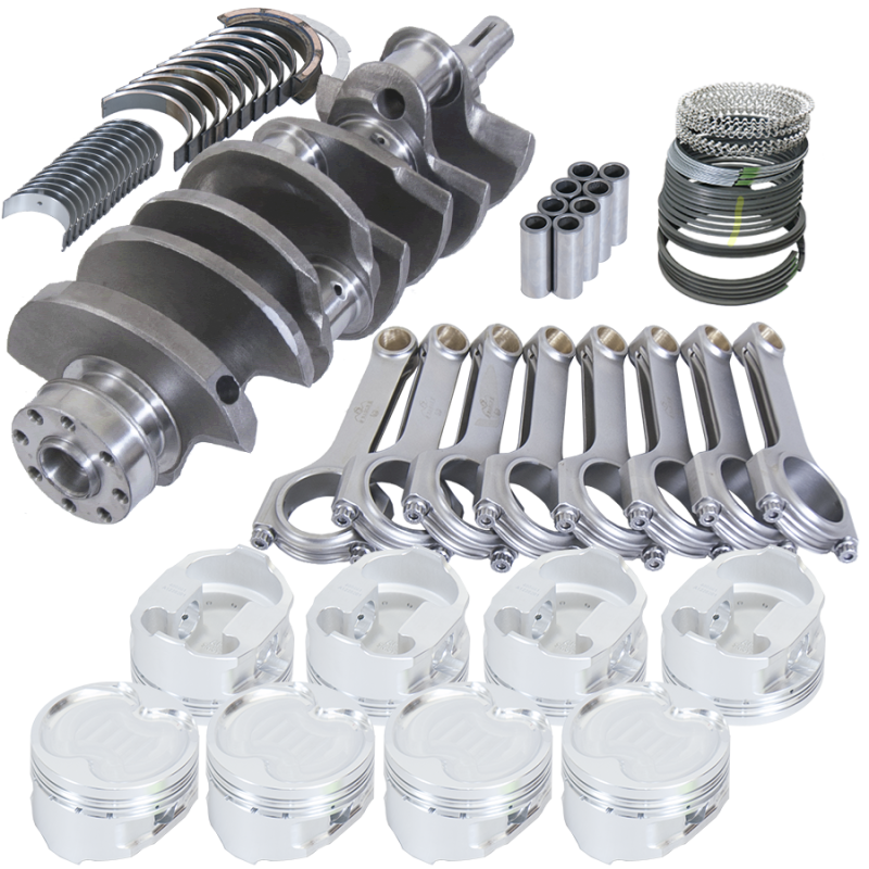 Load image into Gallery viewer, Eagle Ford 4.6L 4 Valve Heads Rotating Assembly Kit - 5.933in H-Beam +.020 Bore
