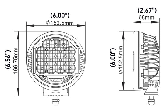 Hella 500 LED Driving Lamp Kit