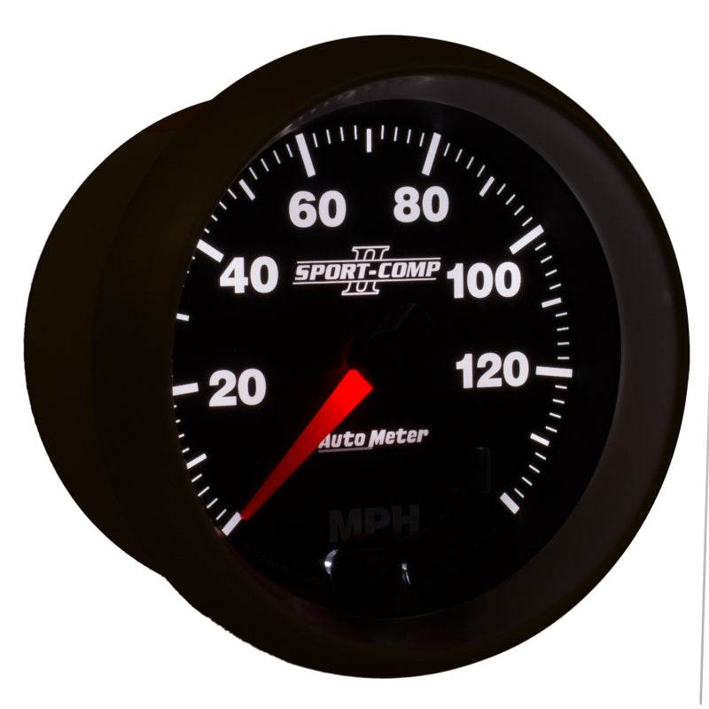 Load image into Gallery viewer, Autometer Sport-Comp II 3-3/8in 0-140MPH In-Dash Electronic GPS Programmable Speedometer
