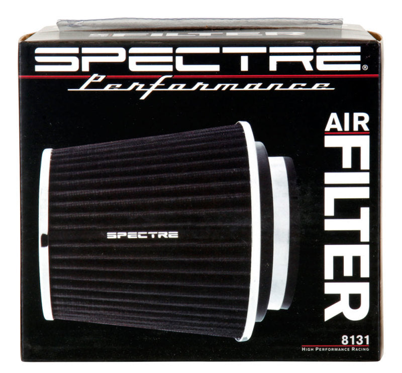 Load image into Gallery viewer, Spectre Adjustable Conical Air Filter 5-1/2in. Tall (Fits 3in. / 3-1/2in. / 4in. Tubes) - Black
