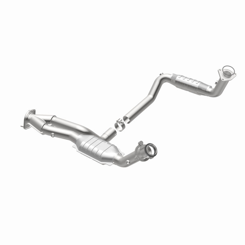 Load image into Gallery viewer, MagnaFlow Conv DF 02-06 Cadillac Escalade / 02-06 Chevy Avalanche 5.3L Dual Conv Y-Pipe Assembly 2WD
