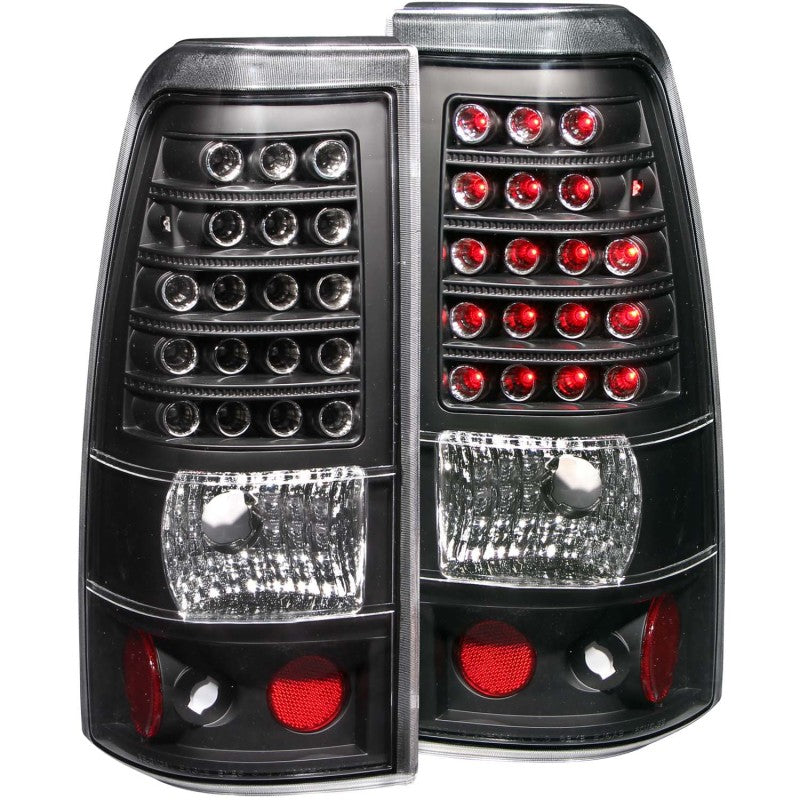 Load image into Gallery viewer, ANZO 1999-2007 Chevrolet Silverado 1500 LED Taillights Black
