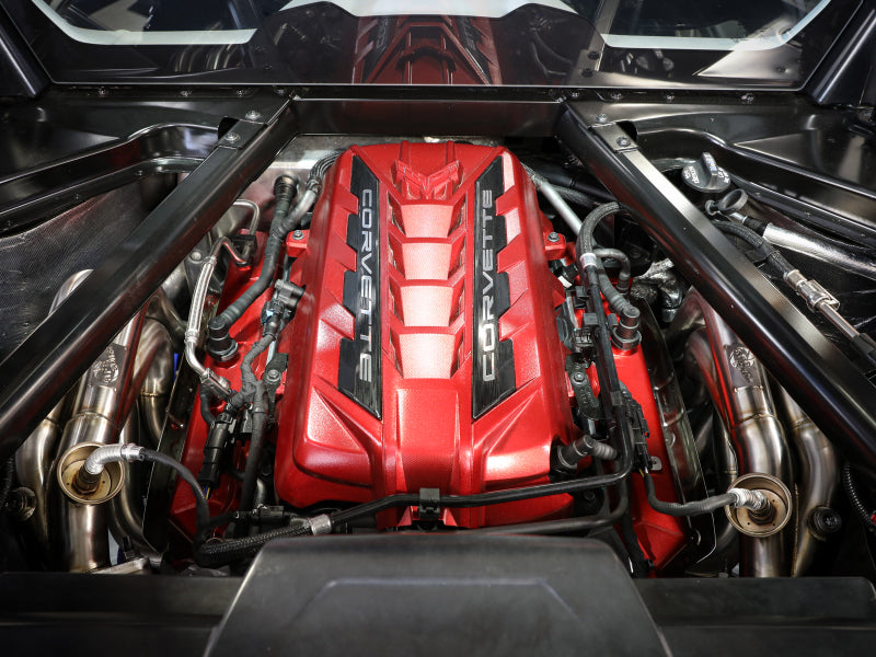 Load image into Gallery viewer, aFe Twisted 304SS Header 2020 Chevy Corvette (C8) 6.2L V8
