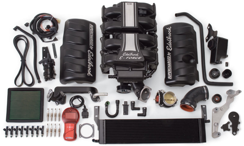 Load image into Gallery viewer, Edelbrock Supercharger Stage 1 - Street Kit 2005-2009 Ford Mustang 4 6L 3V w/ Tuner
