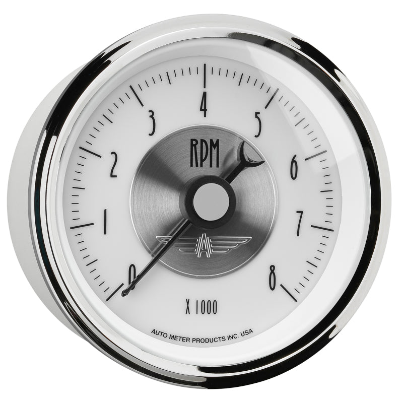 Load image into Gallery viewer, Autometer Prestige Pearl Series - Tachometer 3 3/8in 8K RPM In-Dash

