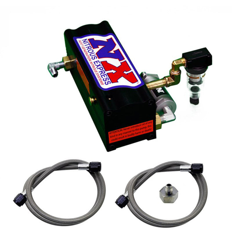 Load image into Gallery viewer, Nitrous Express Refill Pump Station (Lines and Pump) Run Dry Technology.
