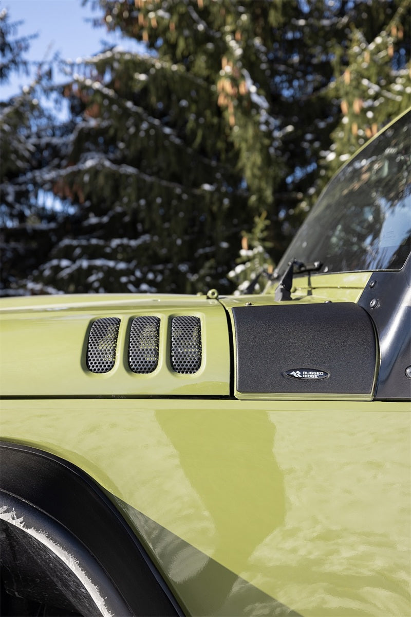 Load image into Gallery viewer, Rugged Ridge Cowl Guard Body Armor 07-18 Jeep Wrangler JK/JKU Models
