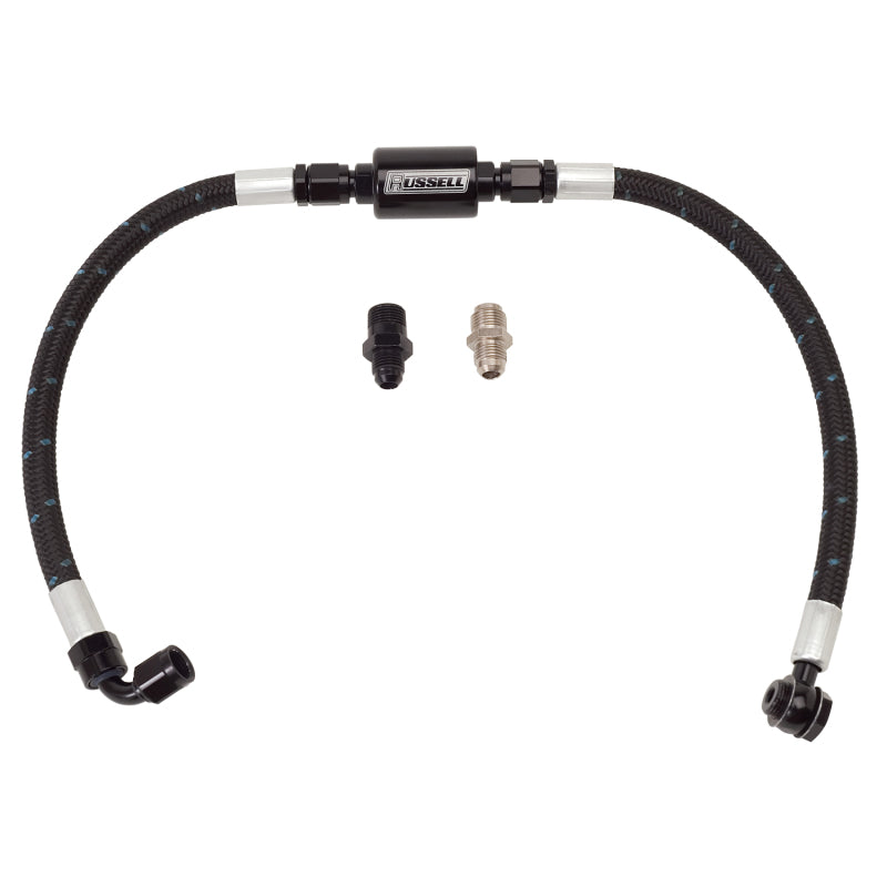 Load image into Gallery viewer, Edelbrock Fuel Hose Assembly Proclassic Finish w/ Competition Filter SBC
