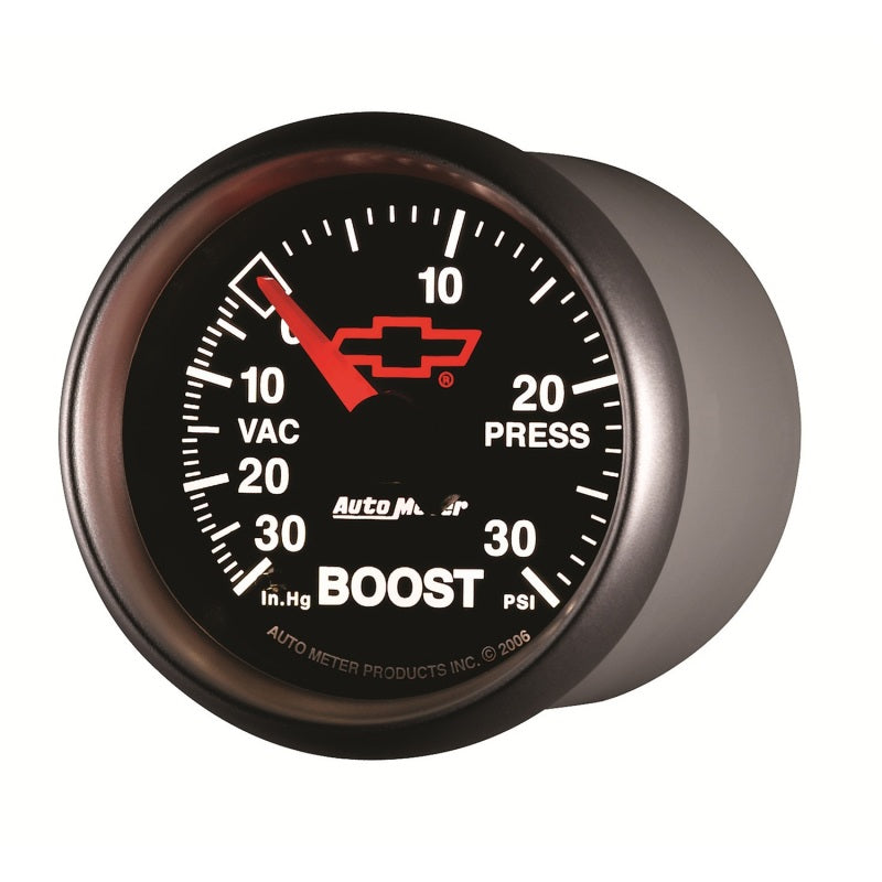 Load image into Gallery viewer, Autometer Sport-Comp II GM 52mm 30 PSI Mechanical Boost Vacuum Gauge
