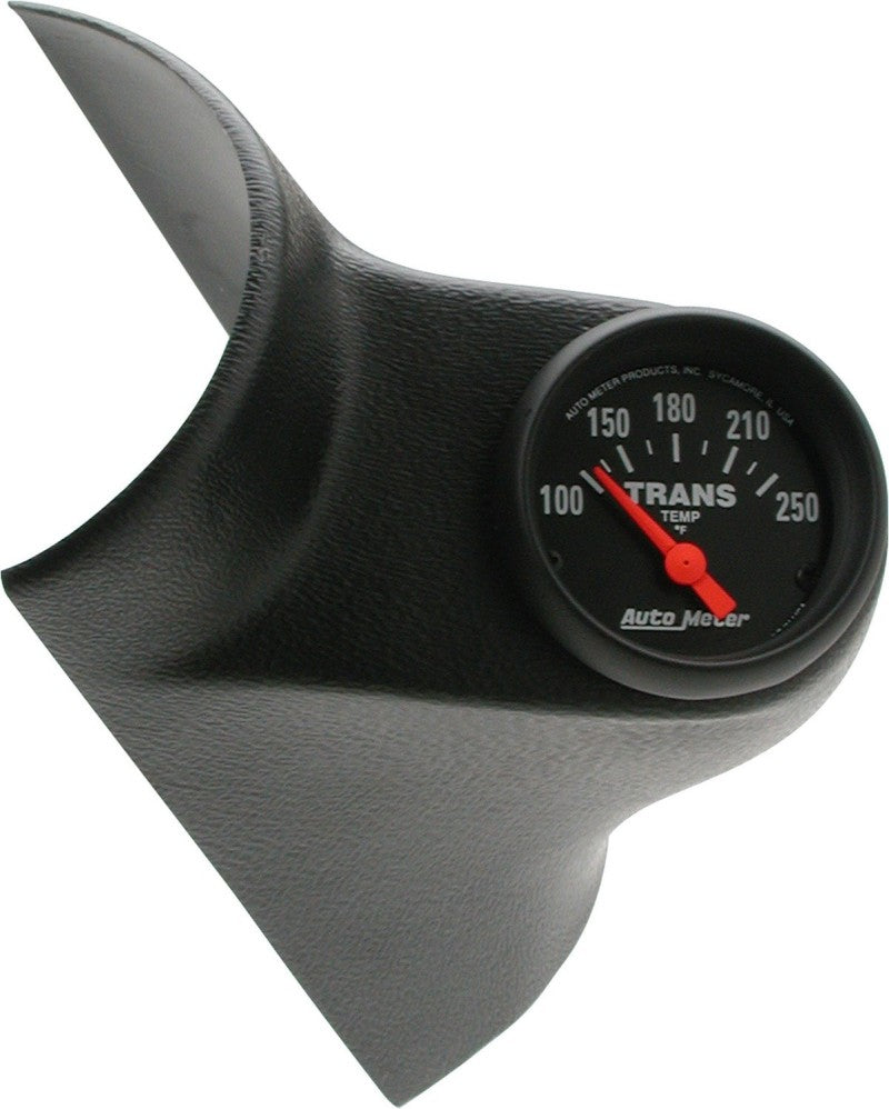 Load image into Gallery viewer, Autometer Z Series 52.4mm 100-250 Degrees F Transmission Gauge &amp; Gauge Pillar Mount

