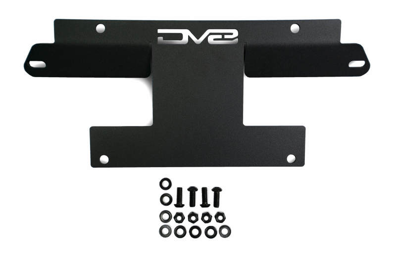 Load image into Gallery viewer, DV8 Offroad 21-22 Ford Bronco Factory Front Bumper Licence Relocation Bracket - Front
