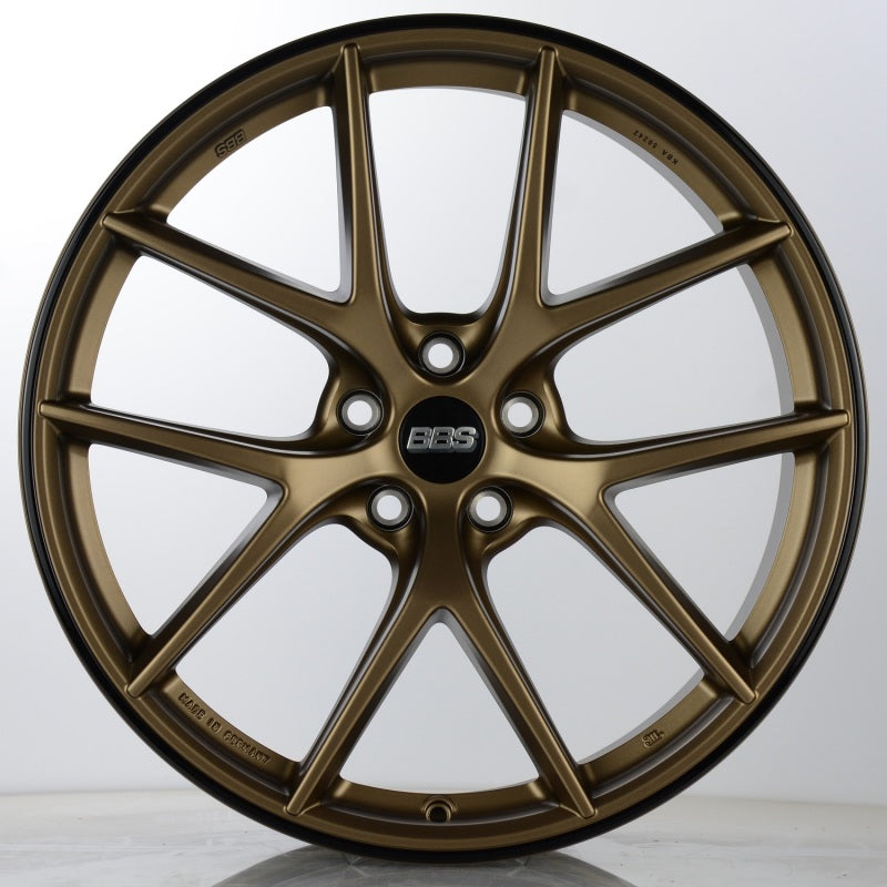 Load image into Gallery viewer, BBS CI-R 20x11.5 5x120 ET52 Bronze Rim Protector Wheel -82mm PFS/Clip Required
