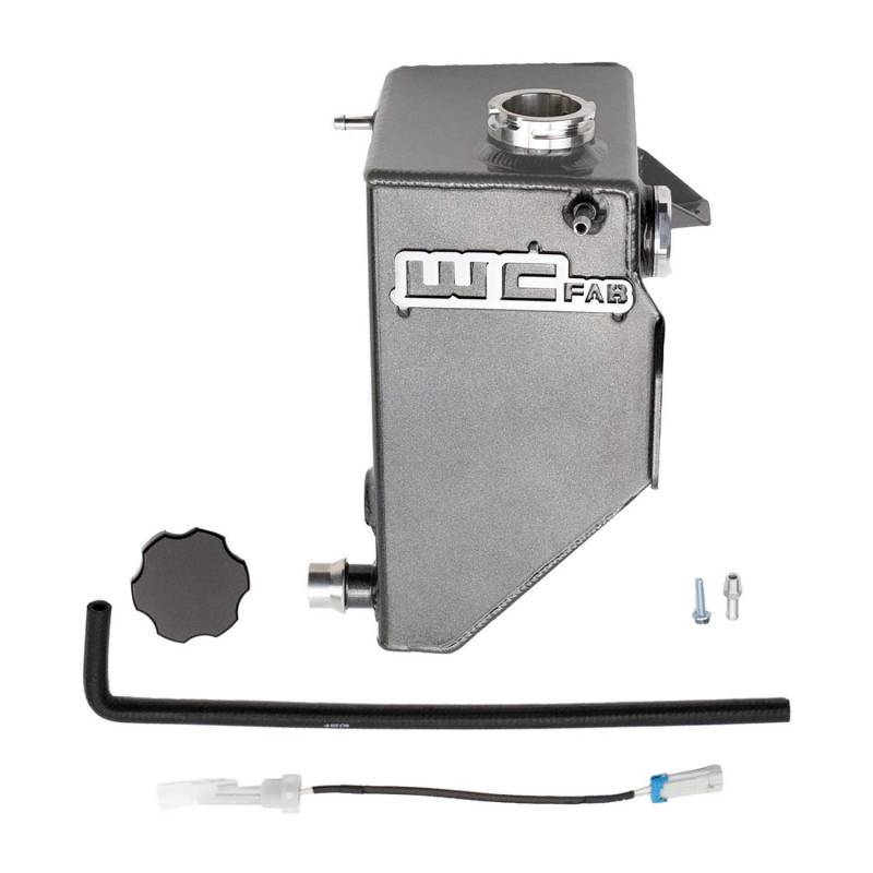 Load image into Gallery viewer, Wehrli 20-24 Chevrolet-GMC 6.6L L5P Duramax OEM Placement Coolant Tank Kit - CAT Yellow
