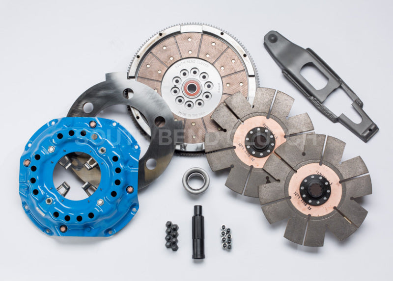 Load image into Gallery viewer, South Bend Clutch 04-07 Ford 6.0L ZF-6 SFI Comp Dual Disc Clutch Kit (3600lb Load)
