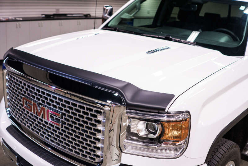 Load image into Gallery viewer, EGR 14+ GMC Sierra Superguard Hood Shield - Matte (301585)
