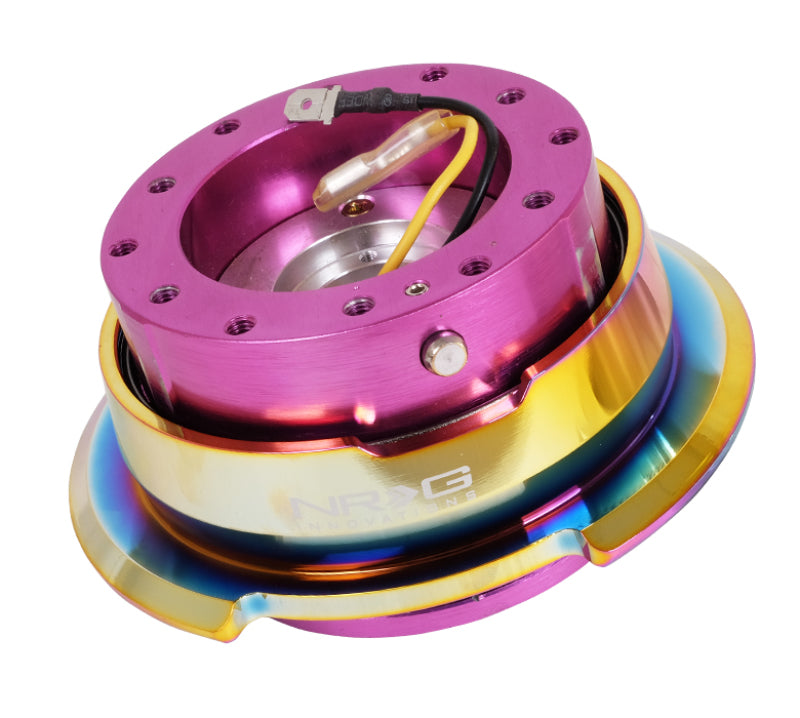 Load image into Gallery viewer, NRG Quick Release Gen 2.8 - Purple Body / Neochrome Ring
