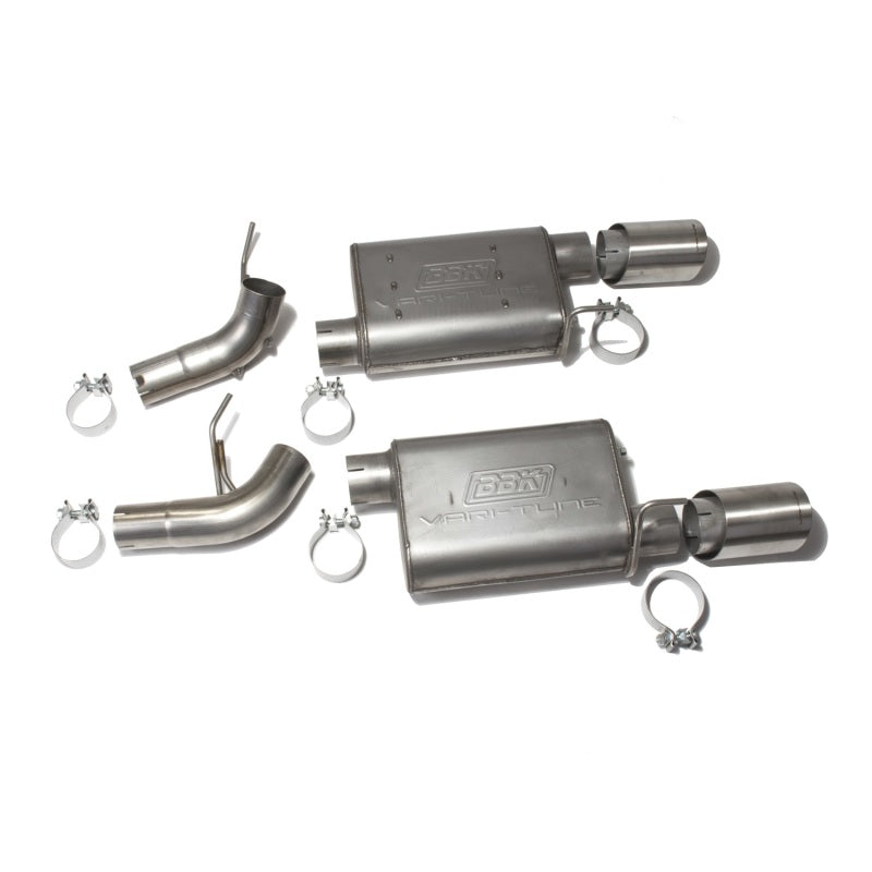 Load image into Gallery viewer, BBK 05-10 Mustang GT VariTune Axle Back Exhaust Kit (Stainless Steel
