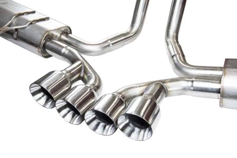 Load image into Gallery viewer, Kooks 97-04 Chevy Corvette Full 3in Axleback w/Pol Tips Requires 3in X-Pipe
