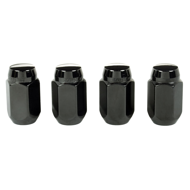 Load image into Gallery viewer, McGard Hex Lug Nut (Cone Seat) 1/2-20 / 13/16 Hex / 1.5in. Length (4-Pack) - Black
