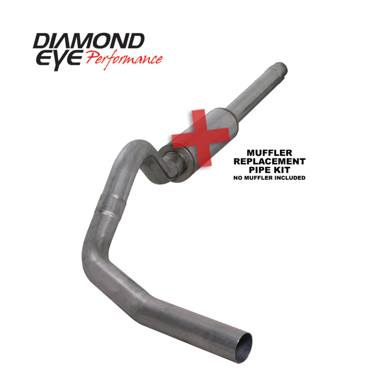 Load image into Gallery viewer, Diamond Eye KIT 4in Catback Single SS: 94-97 FORD 7.3L F250/F350 PWRSTROKE
