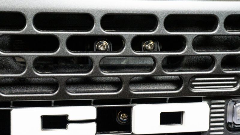 Load image into Gallery viewer, DV8 Offroad 2021+ Ford Bronco Adaptive Cruise Control Relocation Bracket
