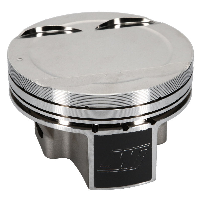 Load image into Gallery viewer, Wiseco Nissan VR38DETT 3.8L 95.58mm Bore 1.232inch CH -6.3 Dome Dish 9.5:1 Stroker Max HD Piston Kit
