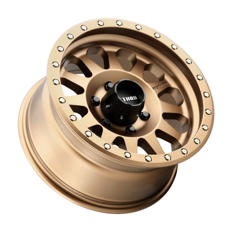 Load image into Gallery viewer, Method MR304 Double Standard 17x8.5 0mm Offset 6x5.5 108mm CB Method Bronze Wheel
