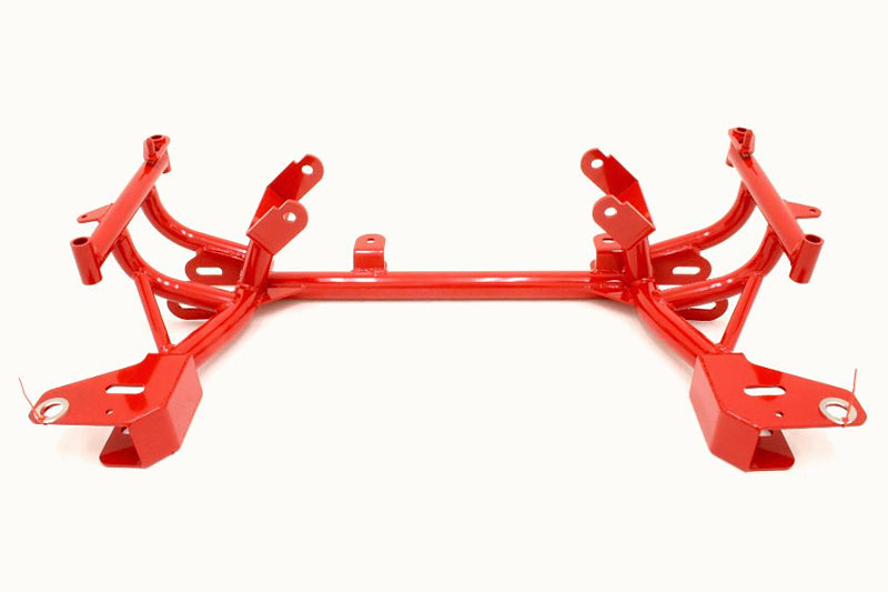 Load image into Gallery viewer, BMR 98-02 4th Gen F-Body K-Member w/ Turbo LS1 Motor Mounts and STD. Rack Mounts - Red
