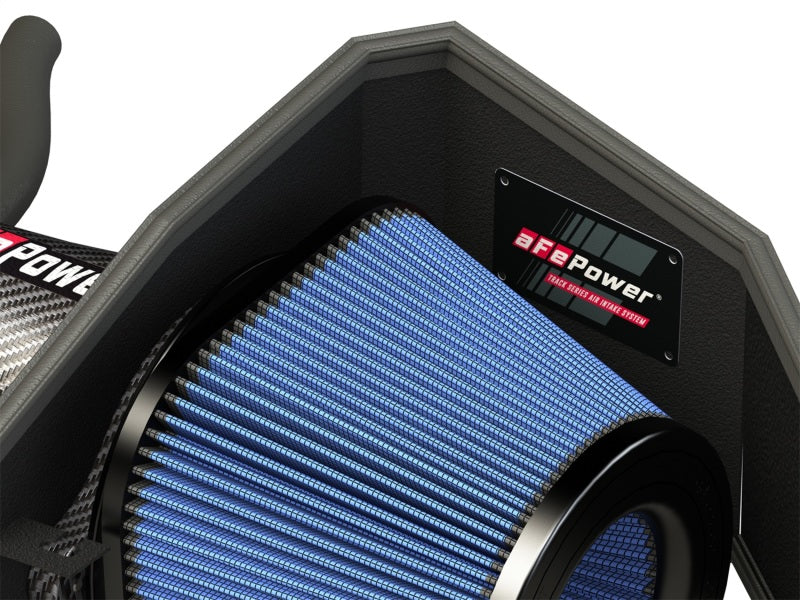 Load image into Gallery viewer, aFe MagnumFORCE Carbon Fiber Intake Stage-2 Pro 5R 11-17 Dodge Challenger/Charger SRT-8 V8 6.4L
