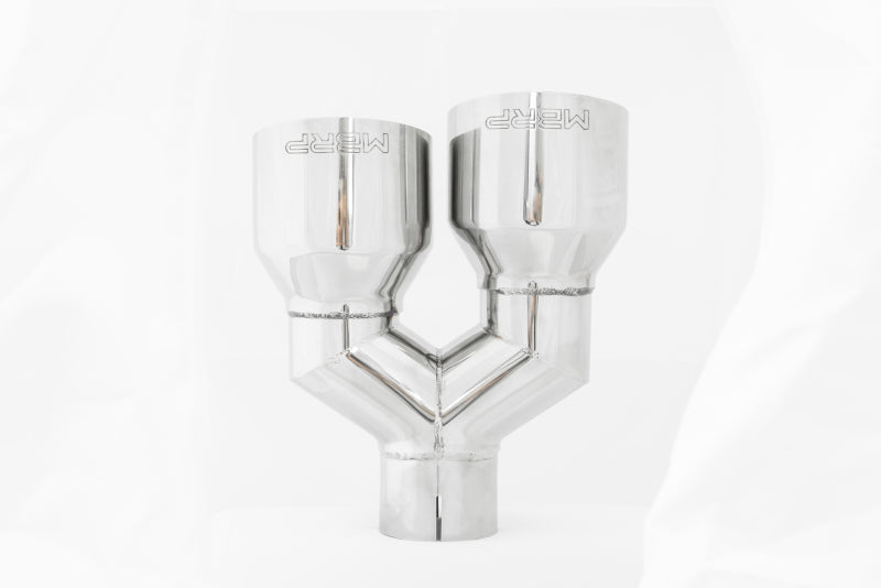 Load image into Gallery viewer, MBRP Universal T304 SS Dual Tip 4in OD/2.5in Inlet
